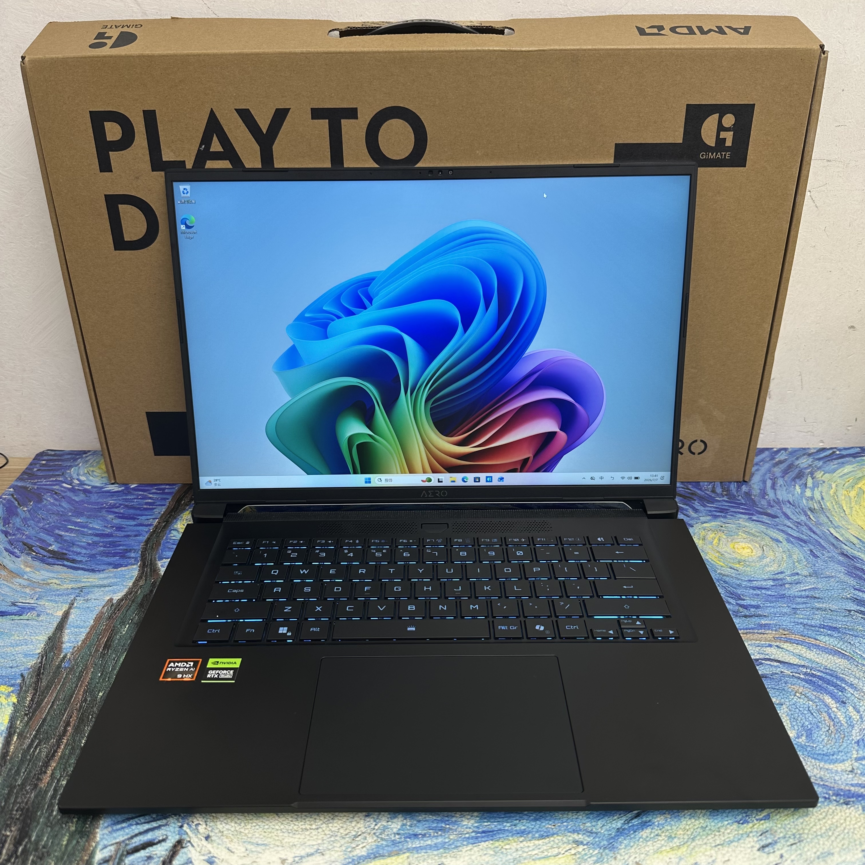 #6005  技嘉 GIGABYTE GiMATE AMD Ryzen Ai 9 HX 370w/32GB Ram/1TB SSD/16寸 Mon 2.5K 165Hz/RTX 5070獨立顯示卡/暢遊任何3A大作/Gaming Laptop/Notebook / Gaming Notebook / PC / Movie / Netflix / Win11/ Office / GTA / Disney+