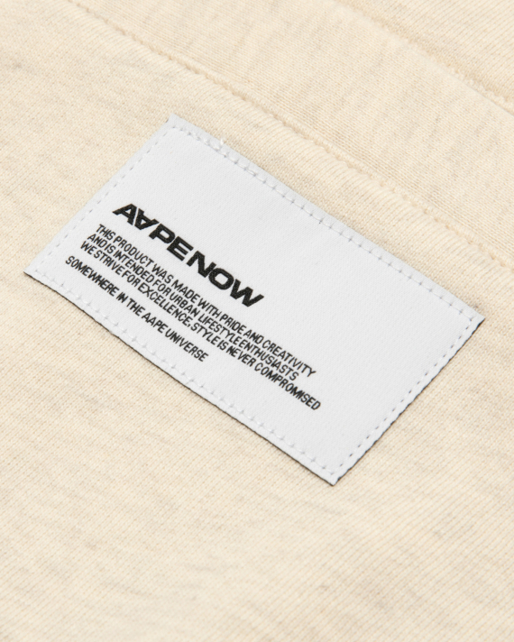 AAPE AAPENOW heart moonface embroidered cardigan (D381XBR)