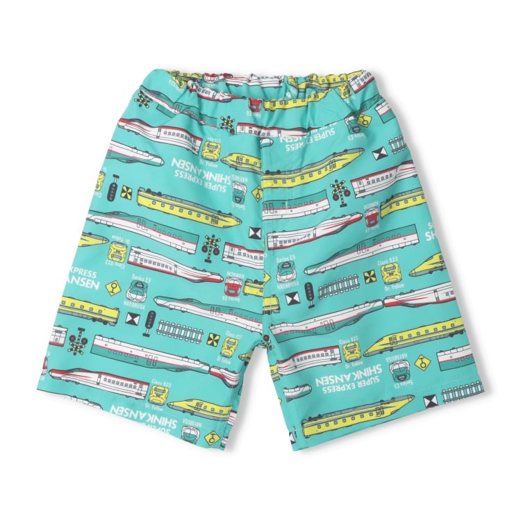 🆕【⭐訂購⭐】🌀 🇯🇵 日本直送 JR新幹線列車全印花 UV防護 #泳褲［2款選］🌀 [ELDA-0167][260518]