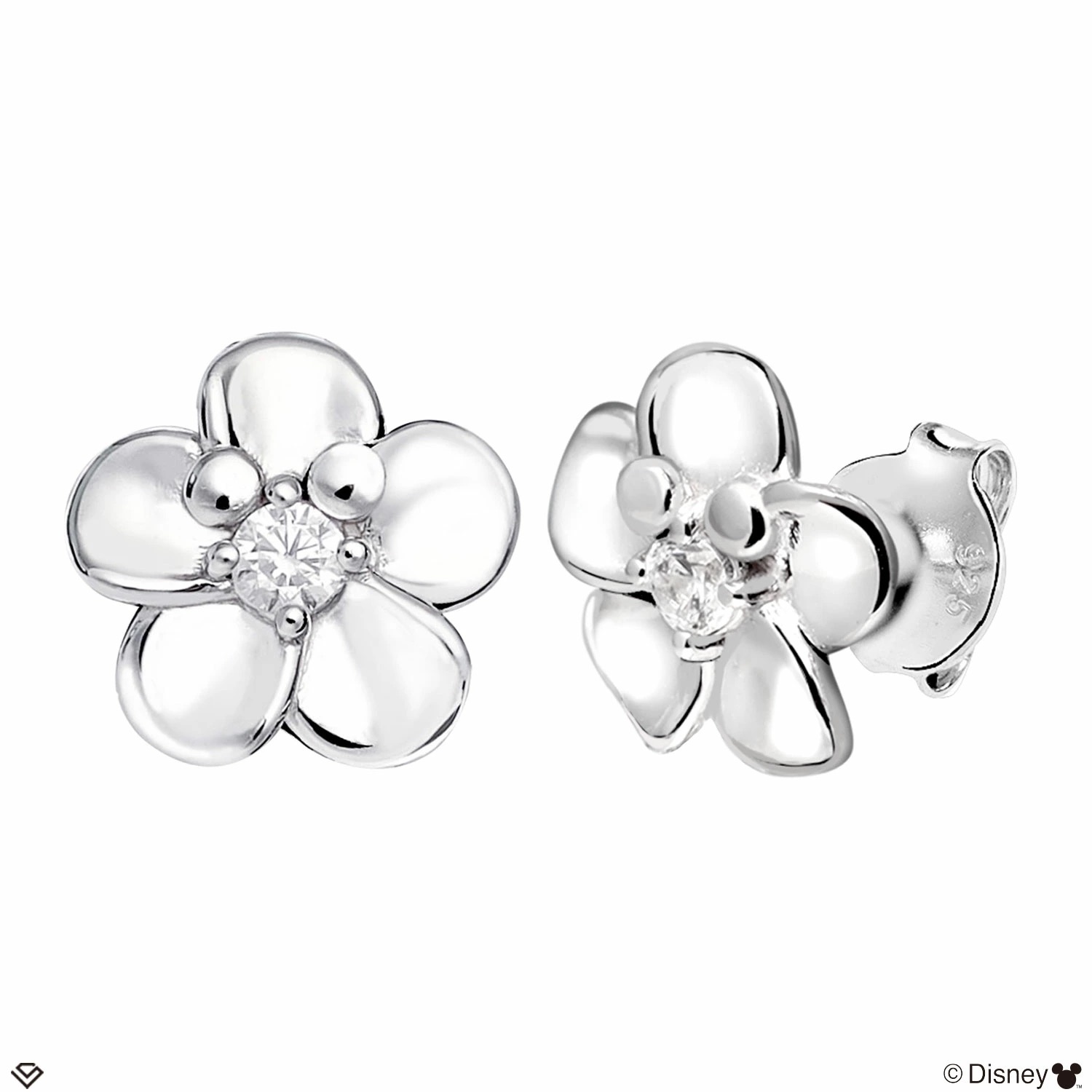 📦訂購 日本限定 LARA Christie Disney 迪士尼 Mickey Mouse 雞蛋花 米奇老鼠 925銀製耳環