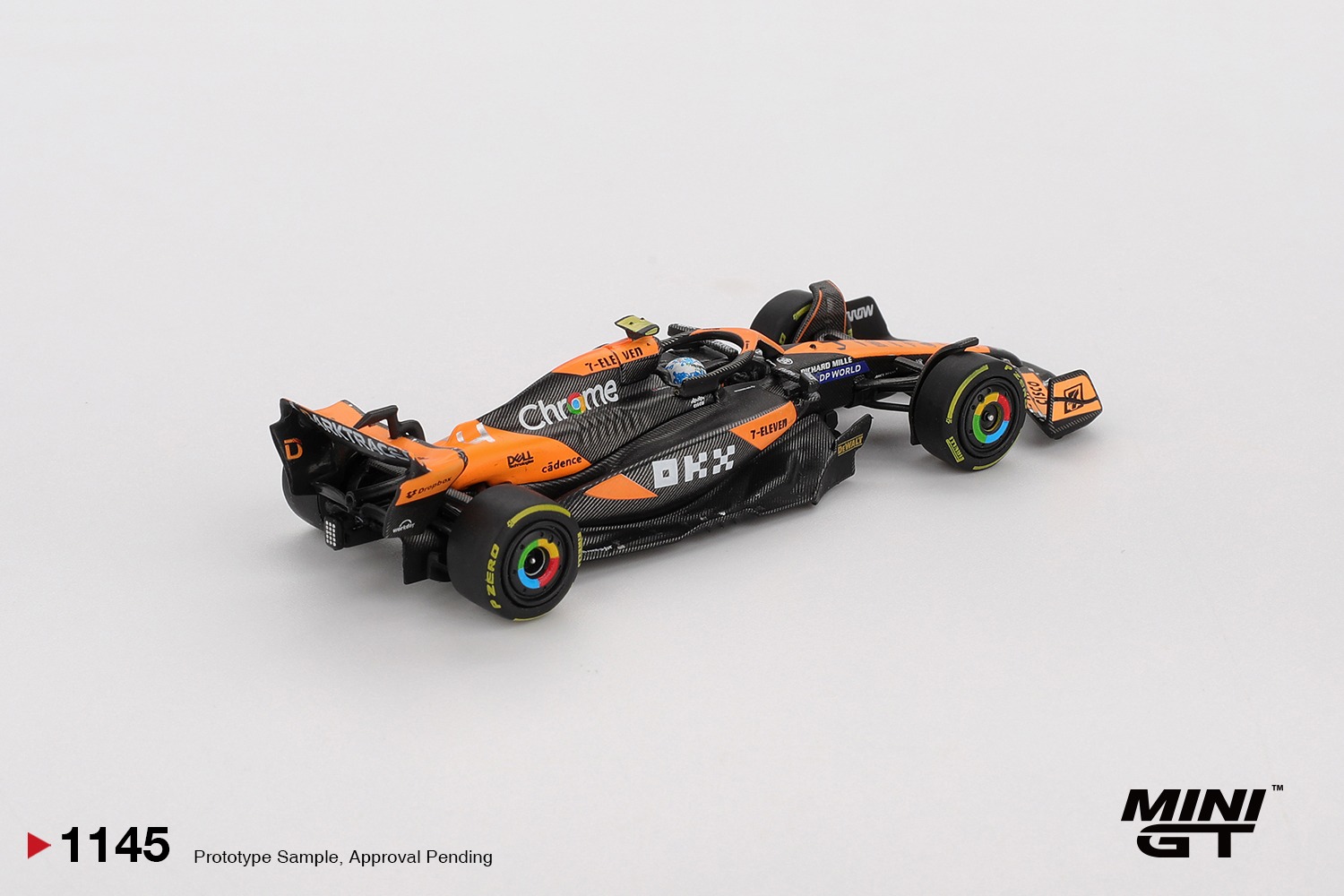 Mini GT 1/64 McLaren MCL38 #4 Lando Norris 2024 F1 2024 Hungarian GP 2nd Place - MGT01145-L