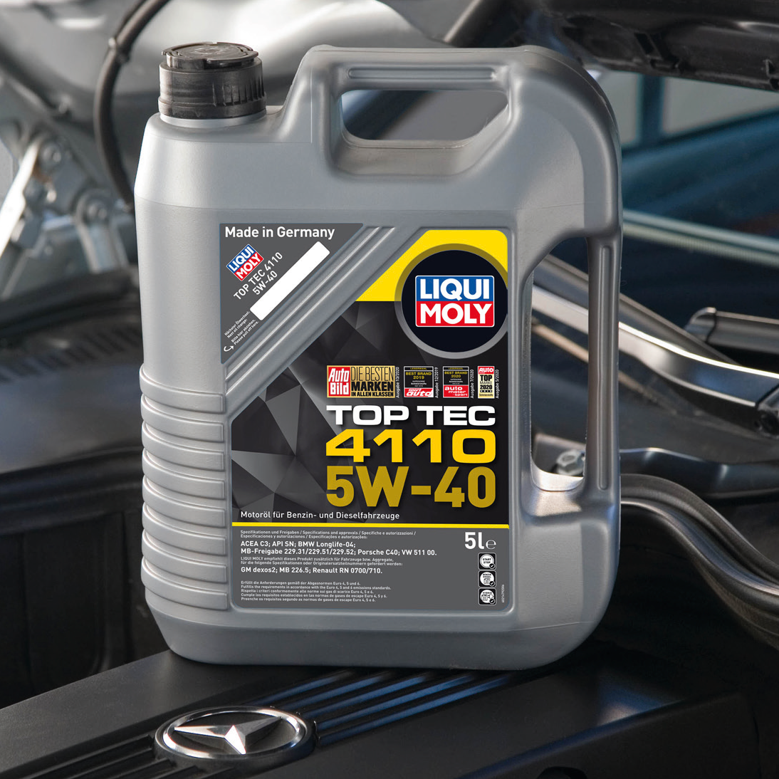 LIQUI MOLY Top Tec 4110 5W-40 (5L) 機油/潤滑油/偈油【原裝行貨】