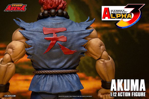 🧲預訂26年第4季：STORM ARENA 1/12 豪鬼 街頭霸王 Zero 3 可動figure STREET FIGHTER ZERO 3 - GOUKI