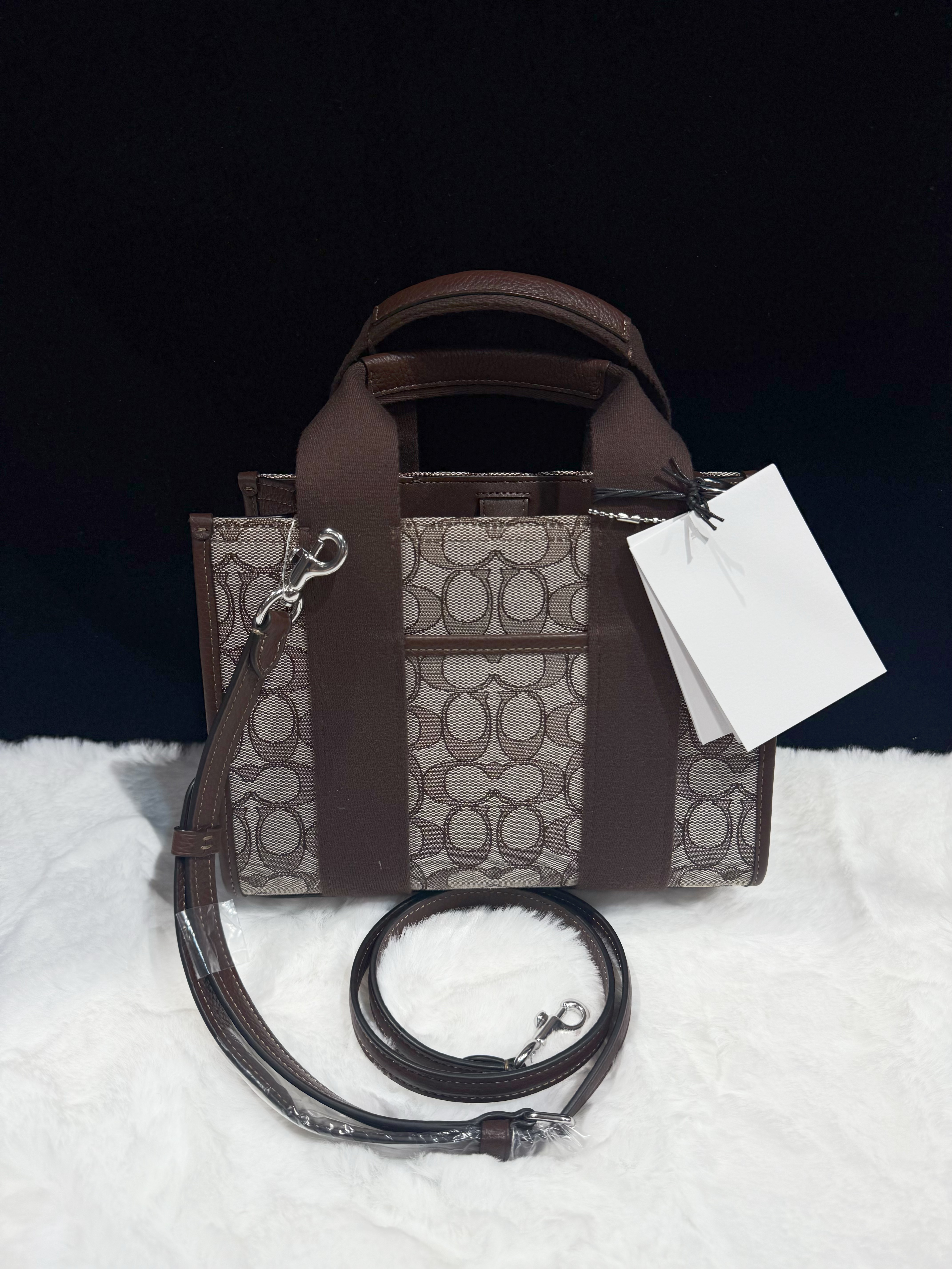 Coach Smith tote canvas/brown/m
