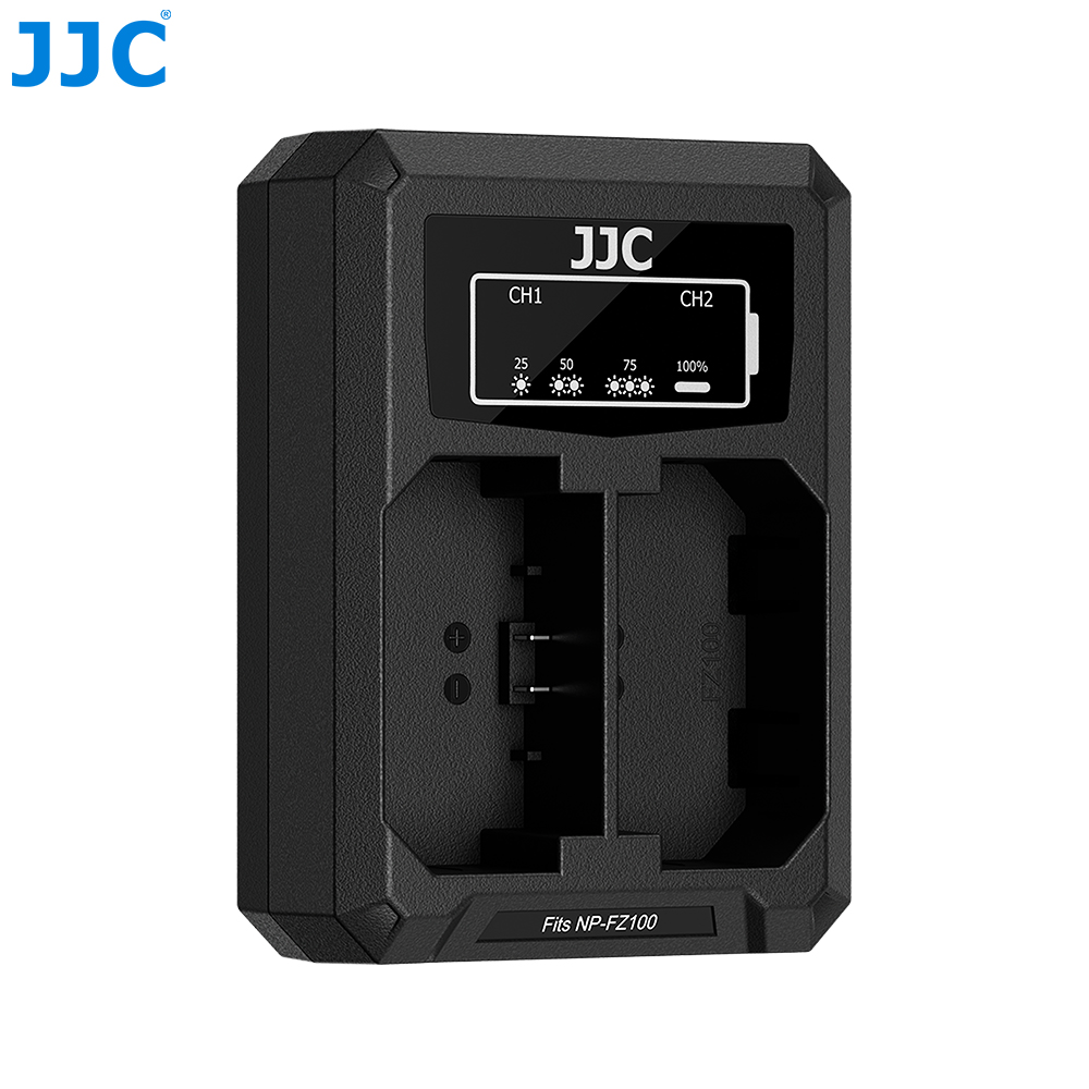 JJC USB Dual Battery Charger For SONY NP-FZ100 (DCH-FZ100TC)