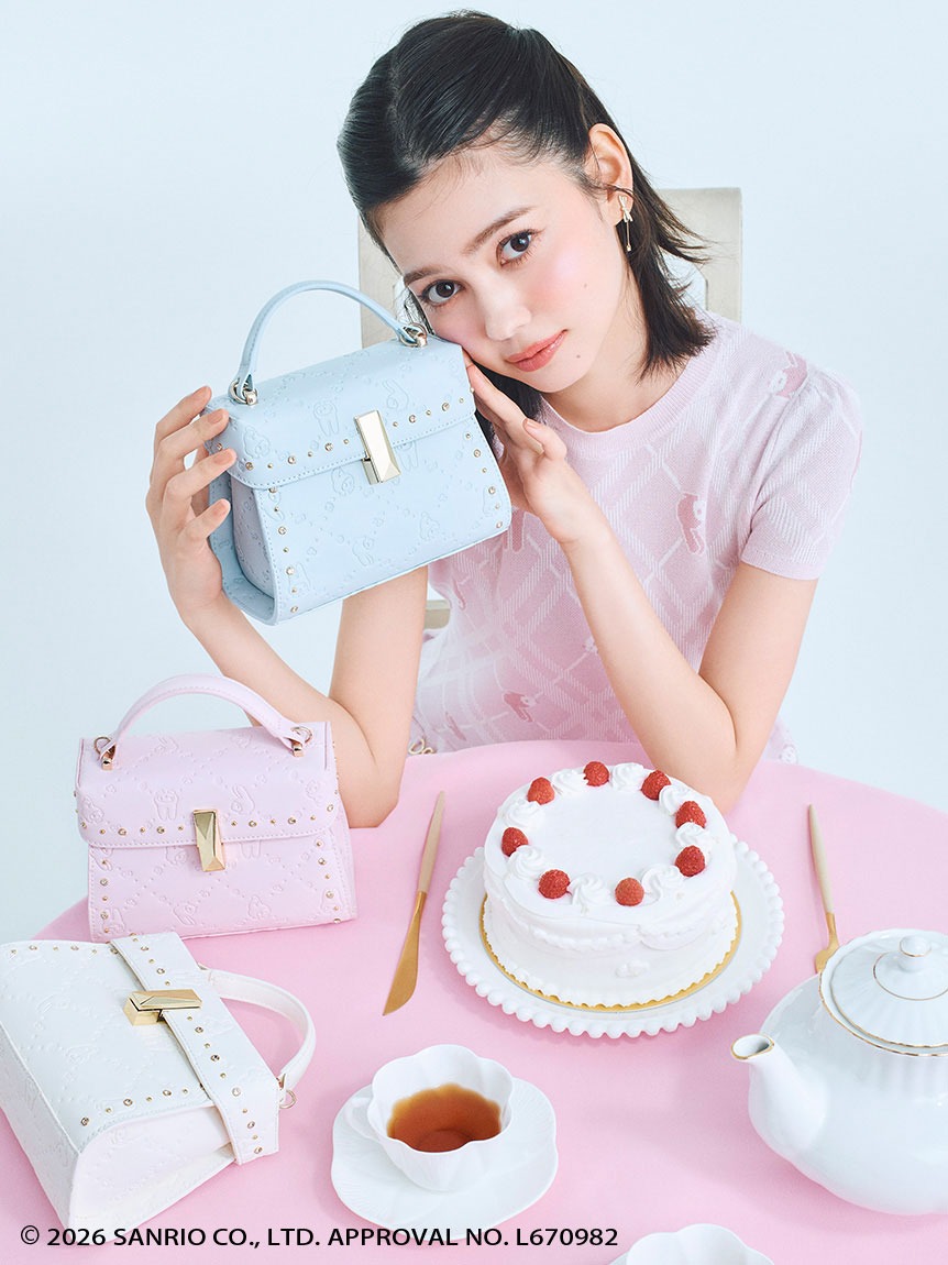 🎀【預訂】My Melody x CELFORD 壓花兩用包 W