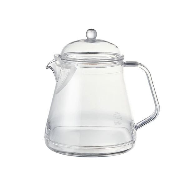 日本製 玻璃感透明茶壺 750ml｜耐用・防碎・易清洗