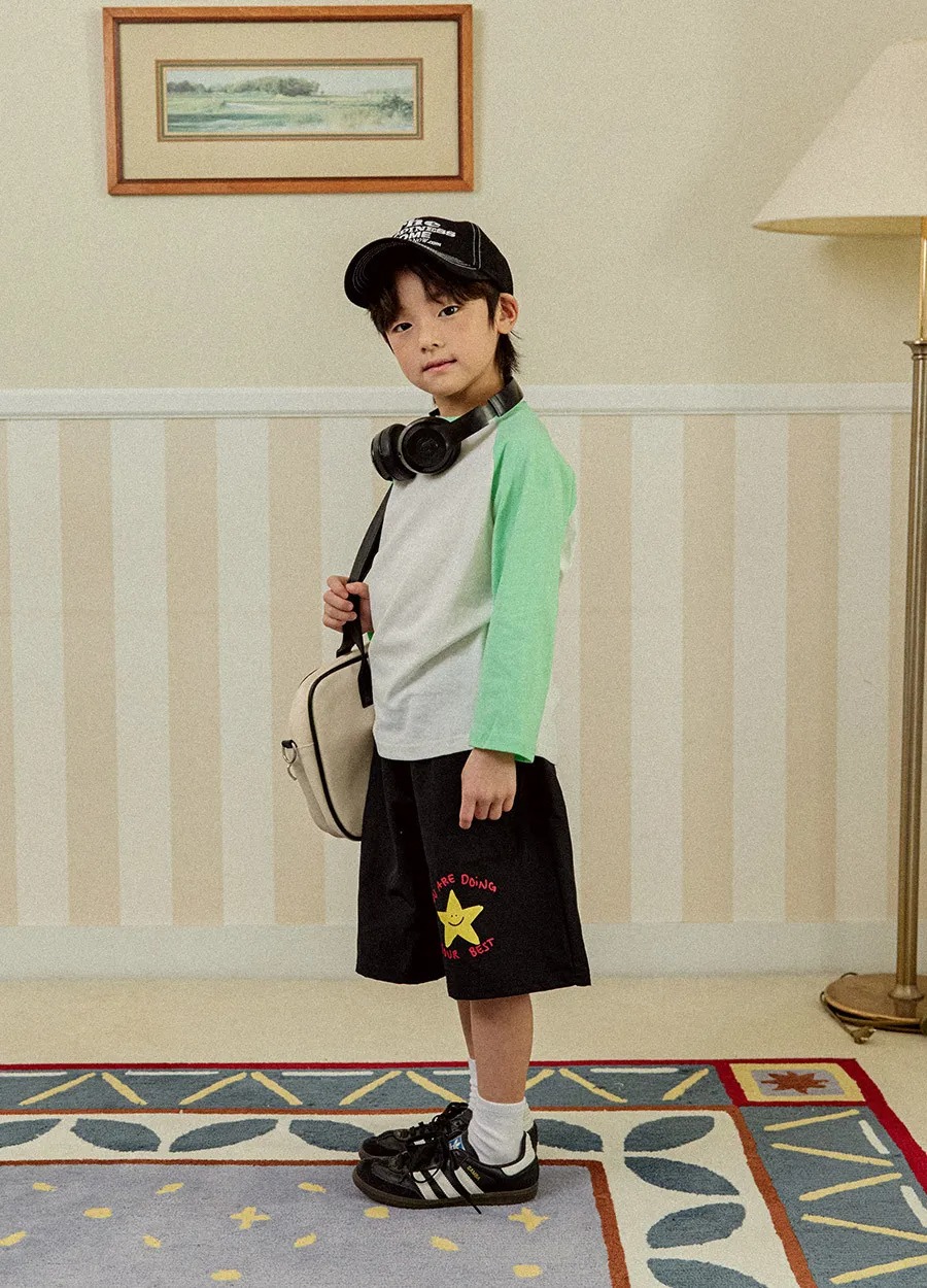 閃亮星星五分短褲 2色