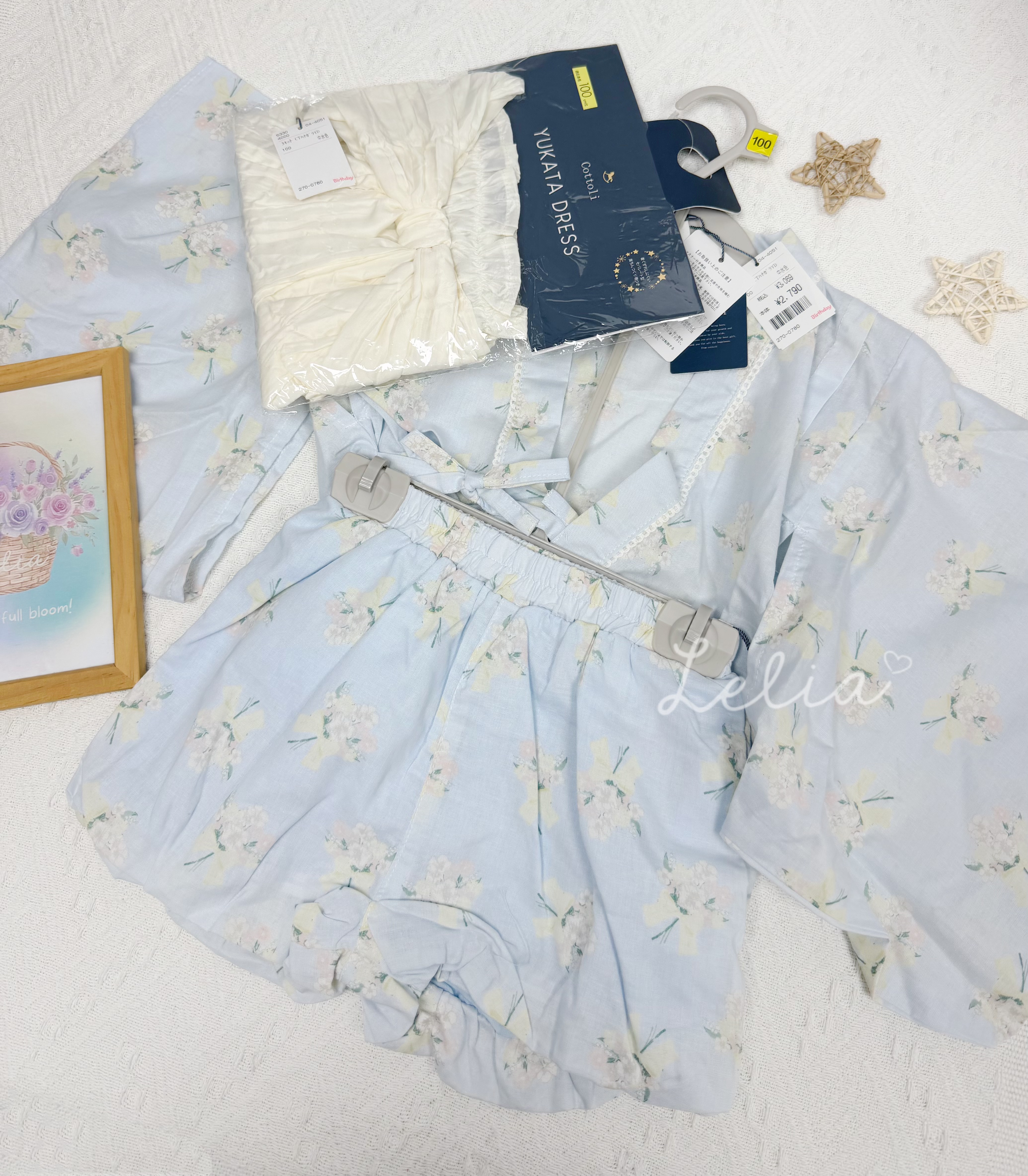 ▫️現貨▫️tete a tete/cottoli 浴衣