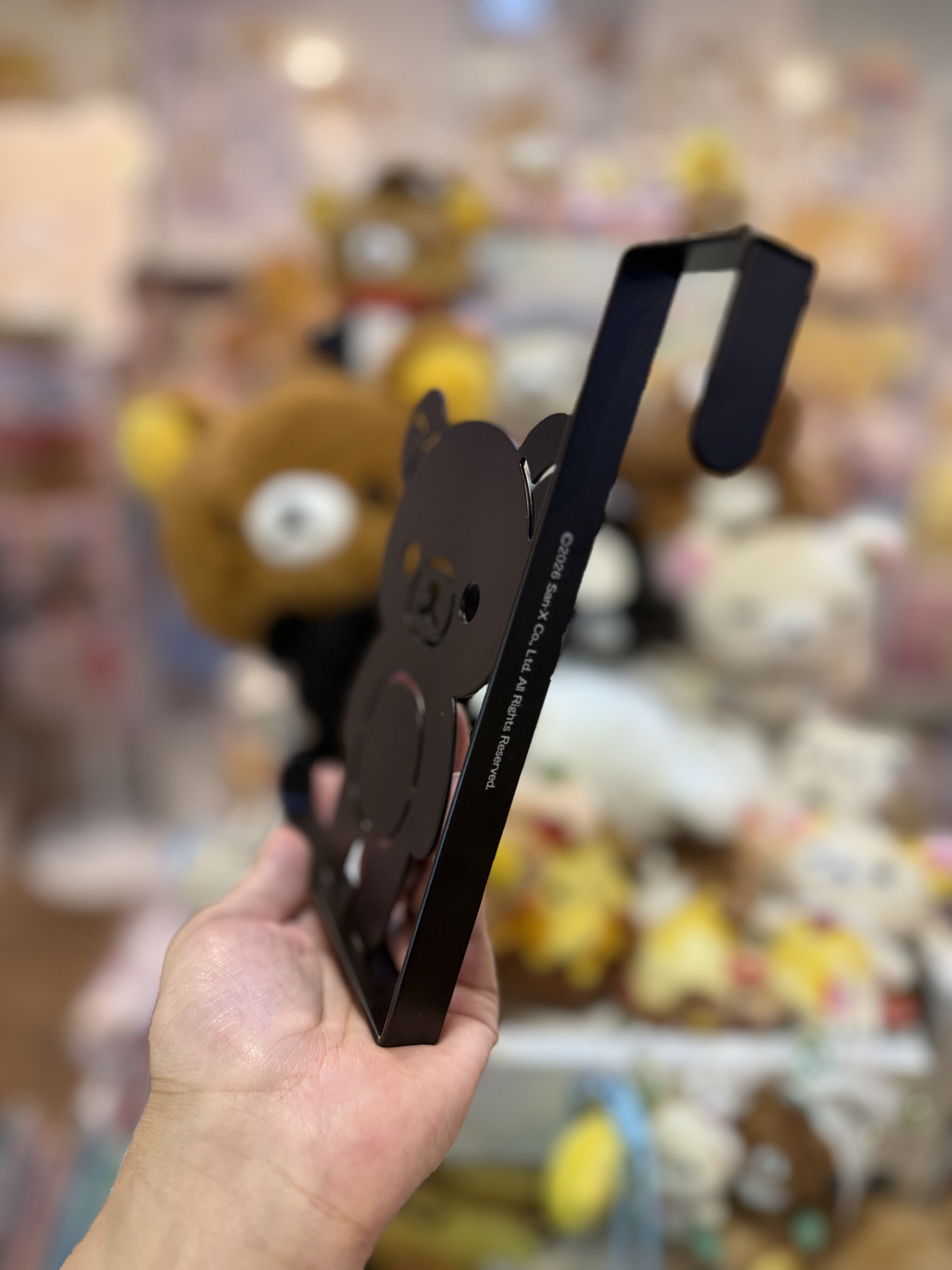 《現貨》全新日本Rilakkuma專店限定黑白系列門鈎