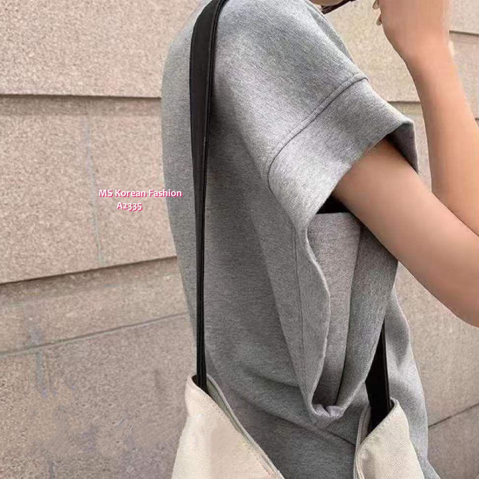 A2335 韓國🇰🇷靚色太空棉top