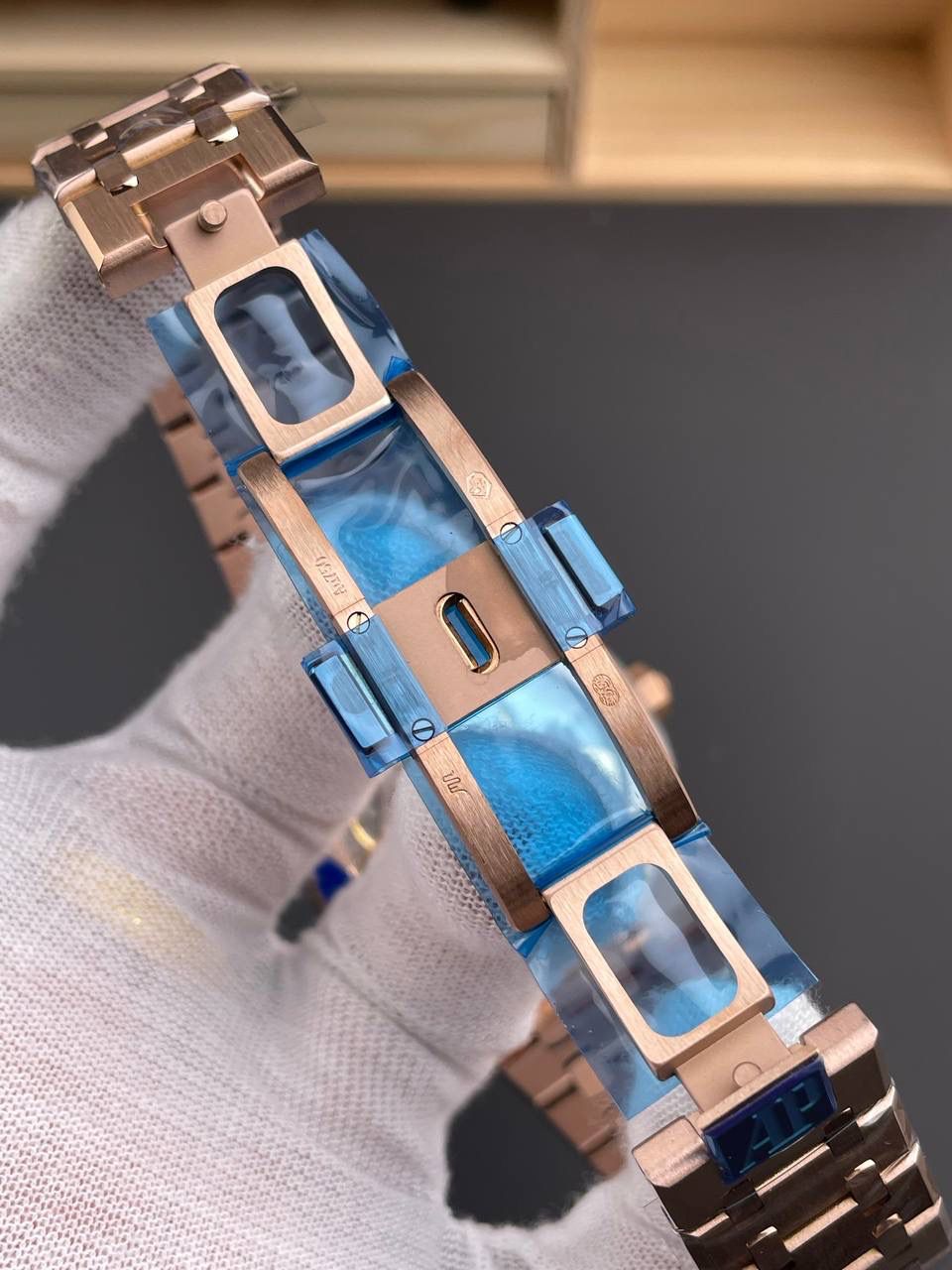 🚀爱彼 15510 全玫金黑盘/41mm/4302机💯