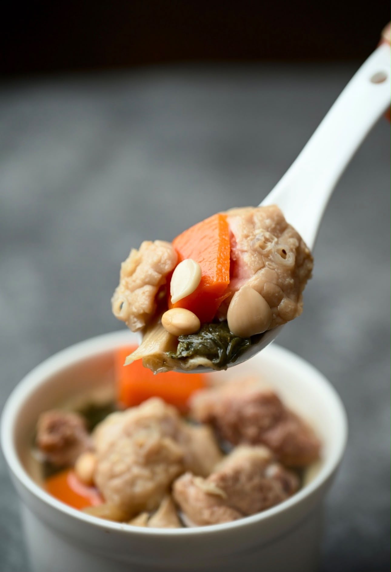 足料燉湯菜乾豬肺湯（300g）