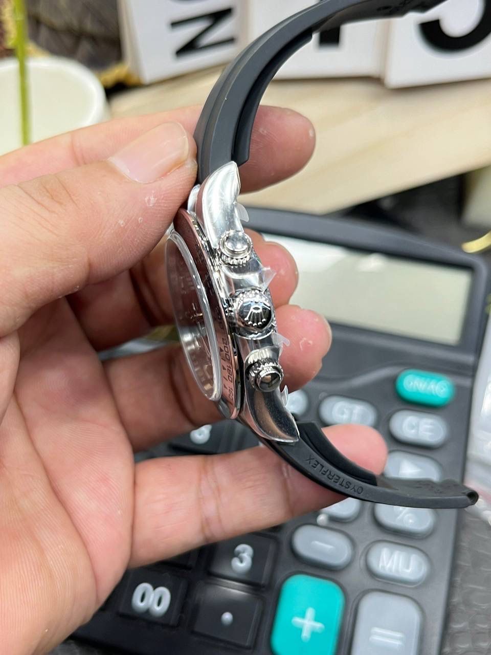 劳力士迪通拿/40mm灰魔迪/丹东全自动机械机芯🌟