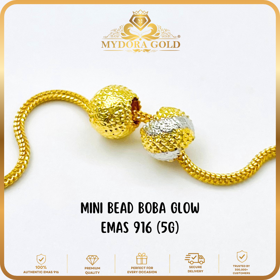 MYDORA Bead Mini Boba Glow (5G) l EMAS 916/22K