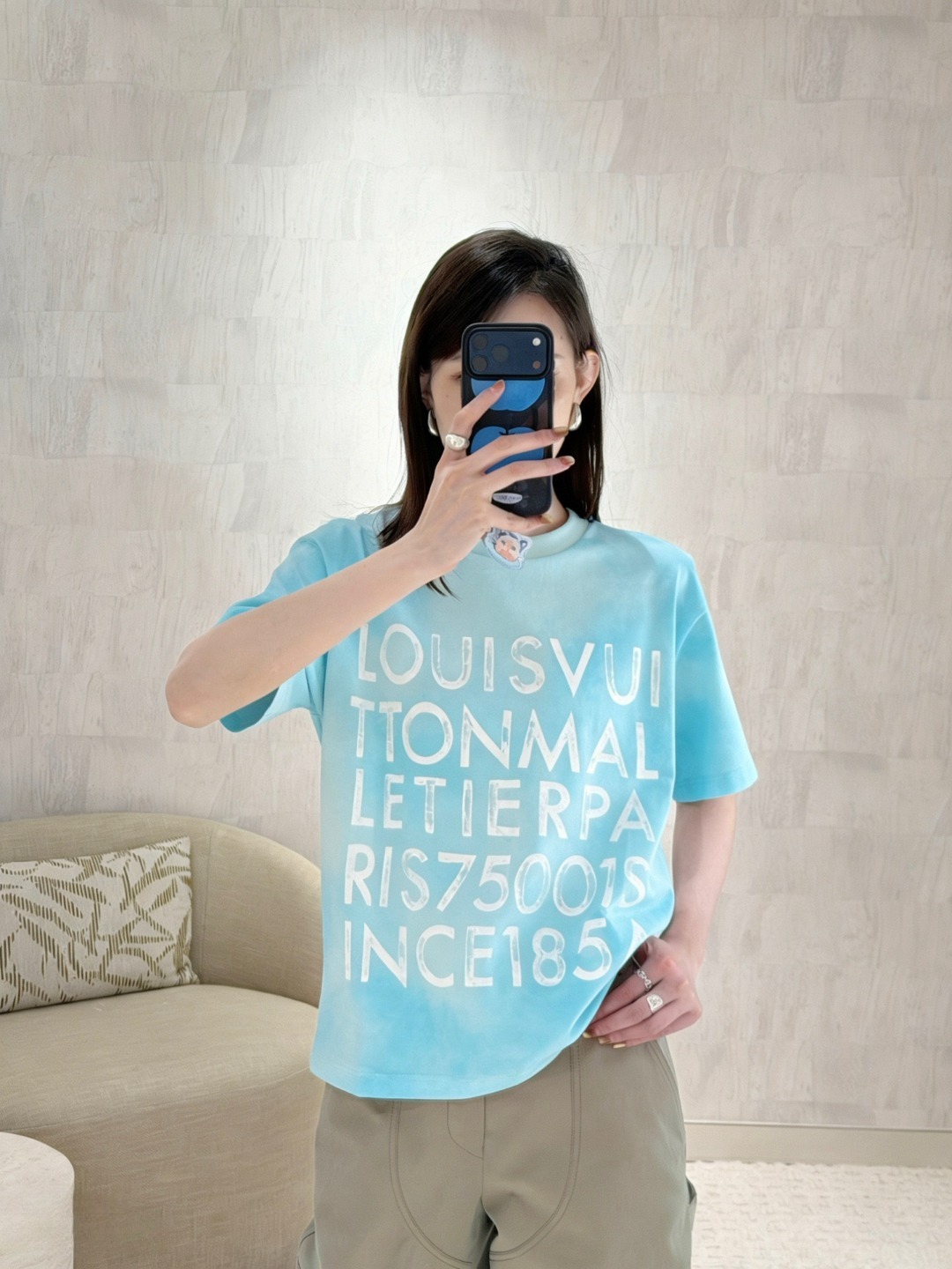【原單】LV Tie-Dye Printed 短袖Tee 