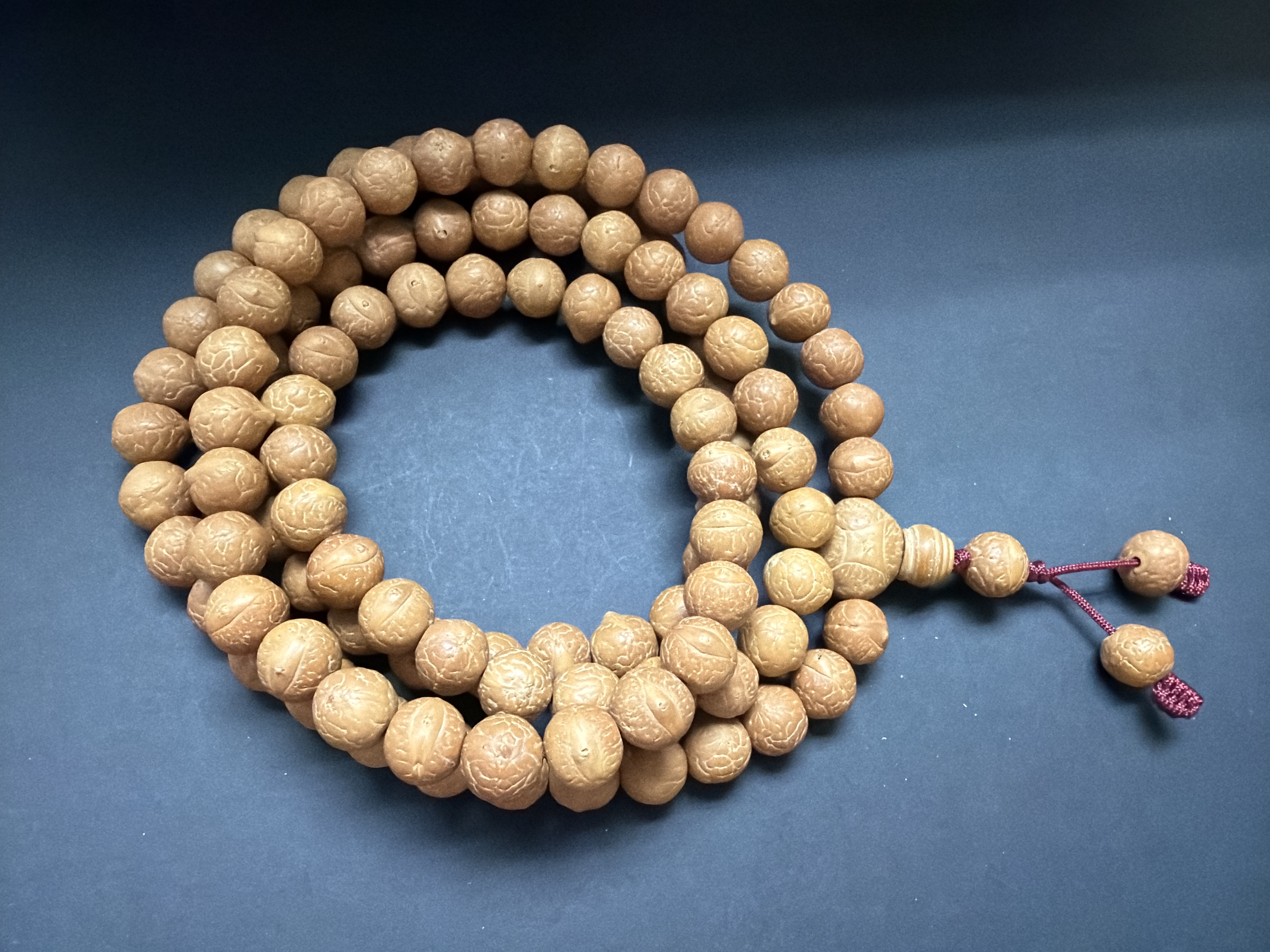 11mm 尼泊爾鳳眼菩提念珠（滿願塔加持）