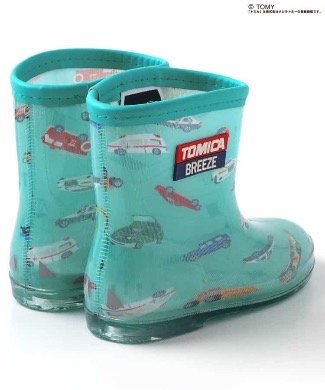 🇯🇵預訂 日本直送🇯🇵BREEZE x TOMICA車車圖案兒童雨靴水靴