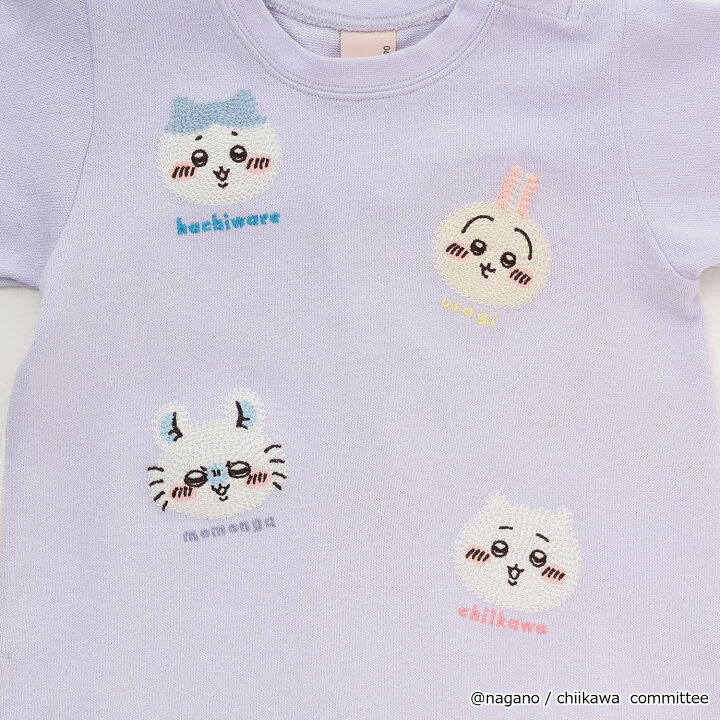 🇯🇵預訂 日本直送🇯🇵 Petit Main x Chiikawa系列四色人物刺繡長袖上衣