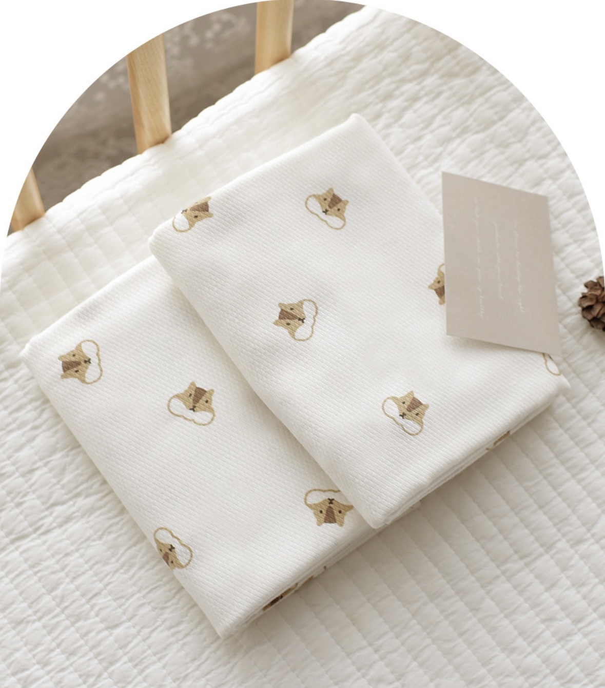 Baby & I 大紗巾 (90 X 90cm)＊皇牌產品＊