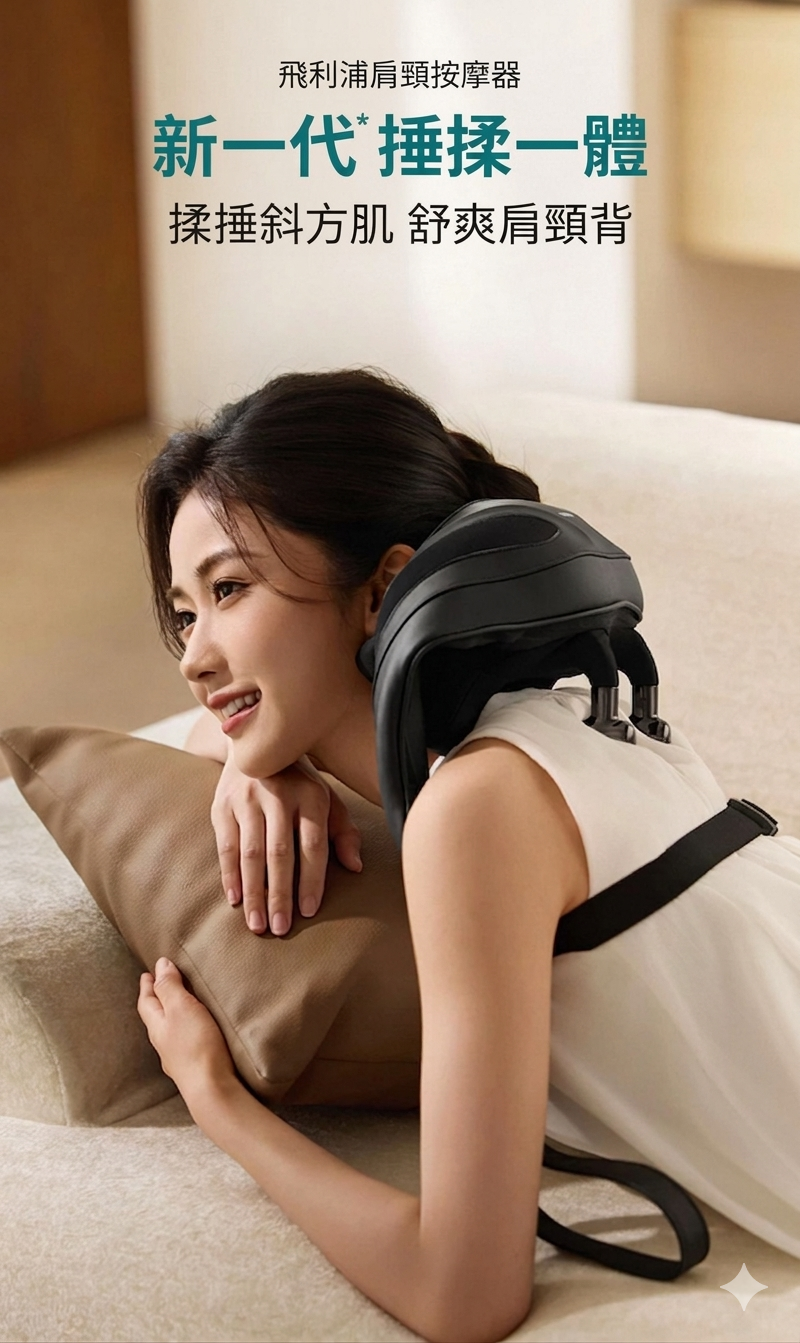 飛利浦 Philips PPM5207N 披肩式按摩器 (預購產品)