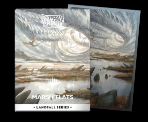 Dragon Shield - 100 License Sleeves - Standard Size  Landfall Series - Marsh Flats - AT-16505