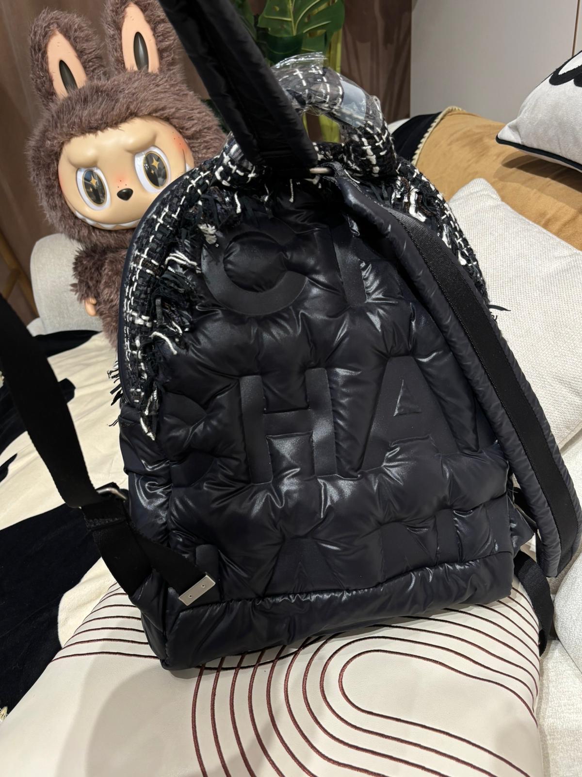 未使用品 Chanel coco cocoon backpack nylon 100%Authentic ,unused ✅貼✅dust bag