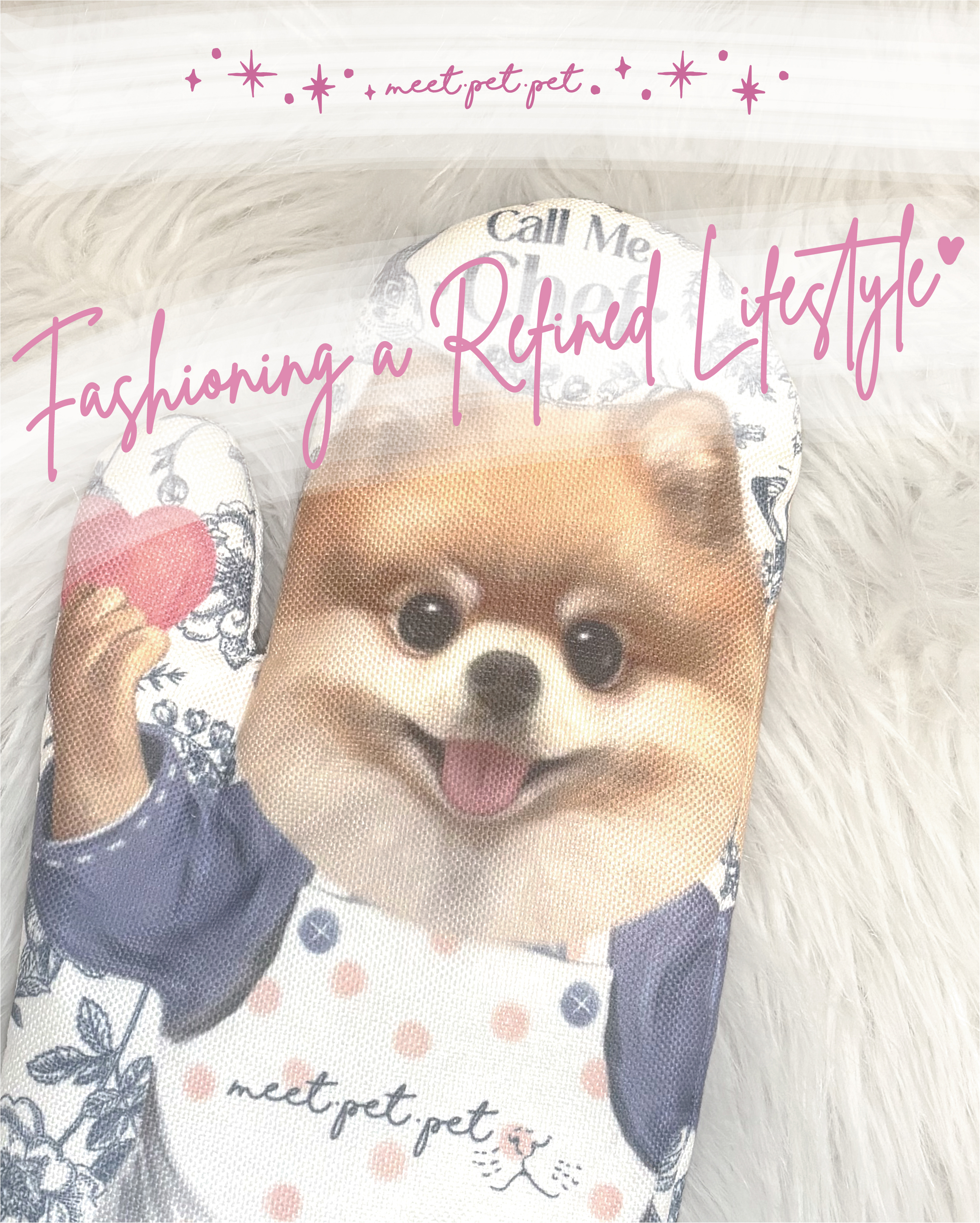 ⋆ 松鼠狗 ⋆ 隔熱手套 ⋆ Pomeranian ⋆ 博美犬⋆