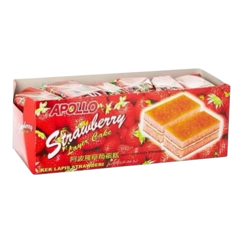 24pcs x 18g Apollo Layer Cake / Checker /Twins Assorted Flavor