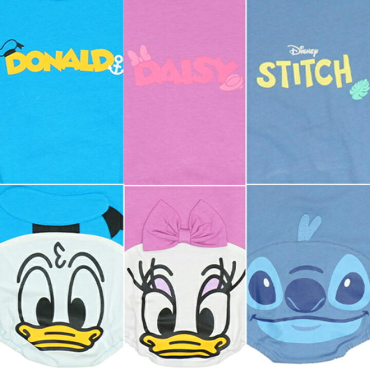 🇯🇵預訂 日本直送🇯🇵Babydoll x Disney十一色臀部人物圖案短袖包屁衣