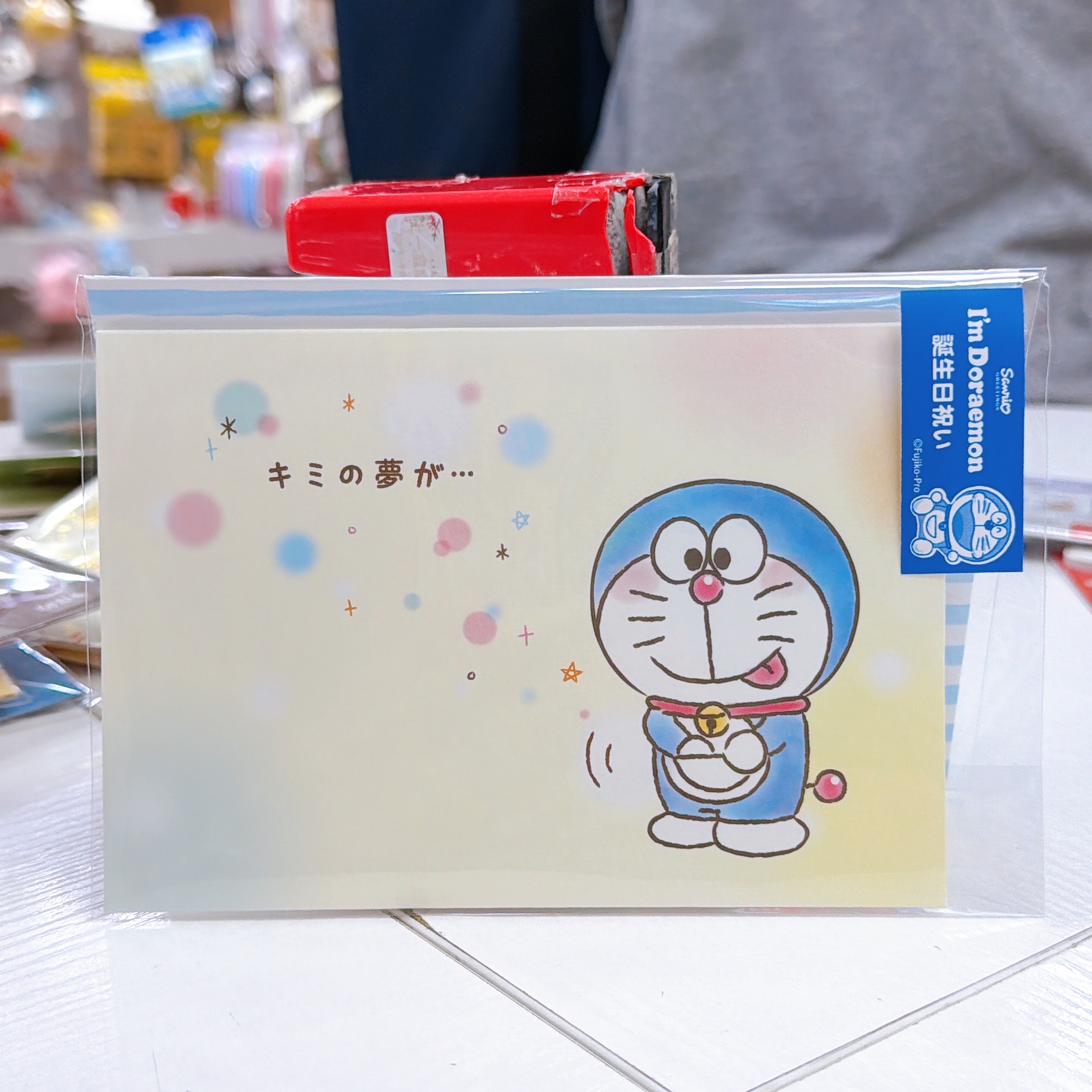 日本直送多啦A夢生日卡