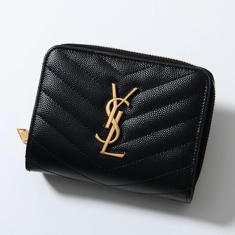 精選貨品優惠🩷訂貨🍒 Saint Laurent compact wallet  多卡位 | 紙幣 | 散子