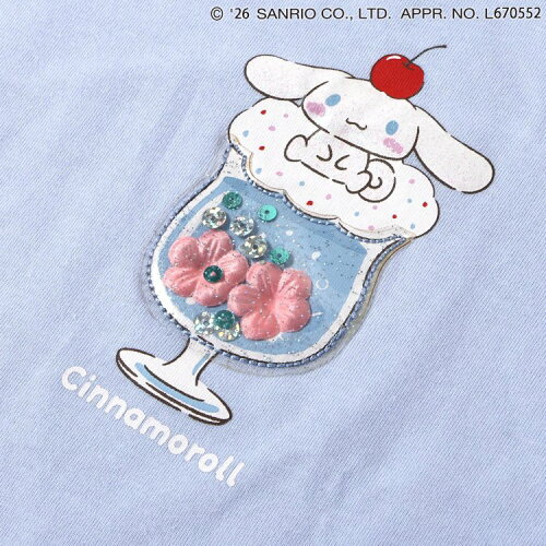 🆕【⭐訂購⭐】🇯🇵日本直送 🌀#Sanrio 刺繡/貼布 泡泡袖 短袖T恤［6款選］🌀 [ELEA-0037][260604]