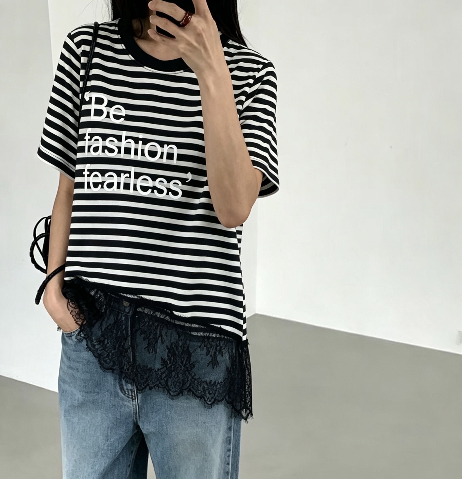 Lace 腳間Top