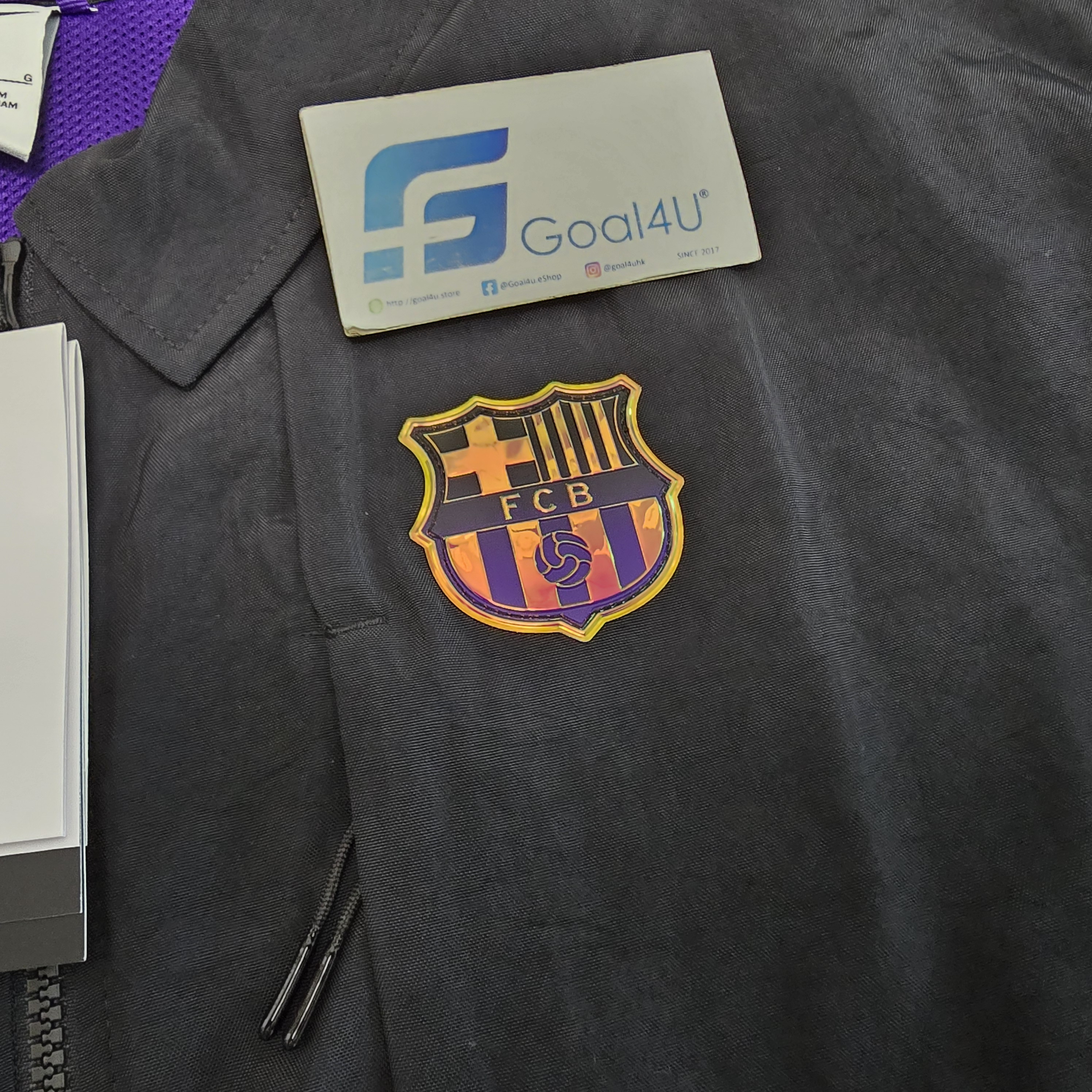 Nike Barcelona 巴塞羅拿 2026-27 聯乘 Kobe 傳奇防風外套 IO3428