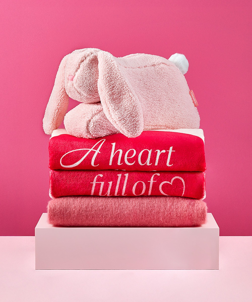 韓國 STARBUCKS Love Bunny 靠墊毯