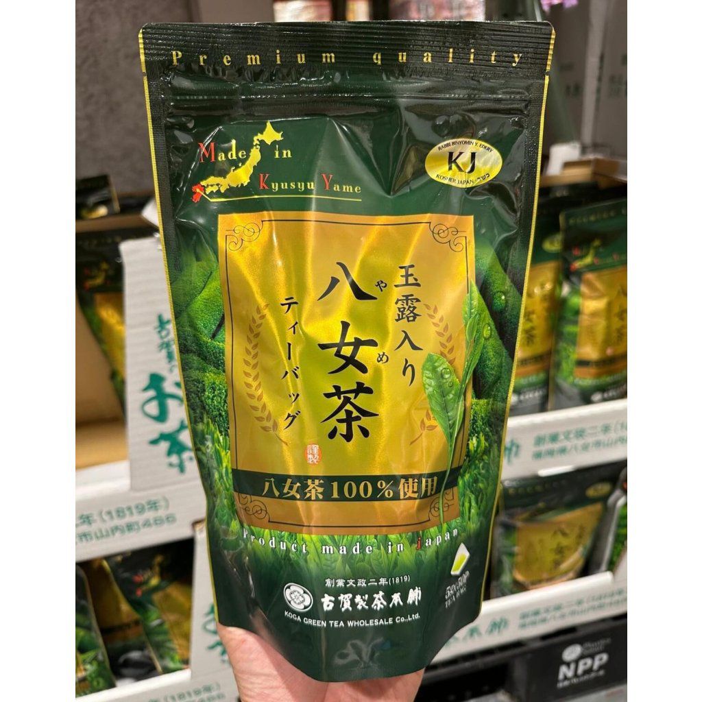 日本Costco直送 │ 日本製九州名物玉露八女茶50包裝 