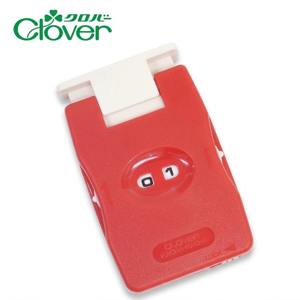 🔥🔥【日本製《CLOVER》安全鎖按壓式編織計數器】
