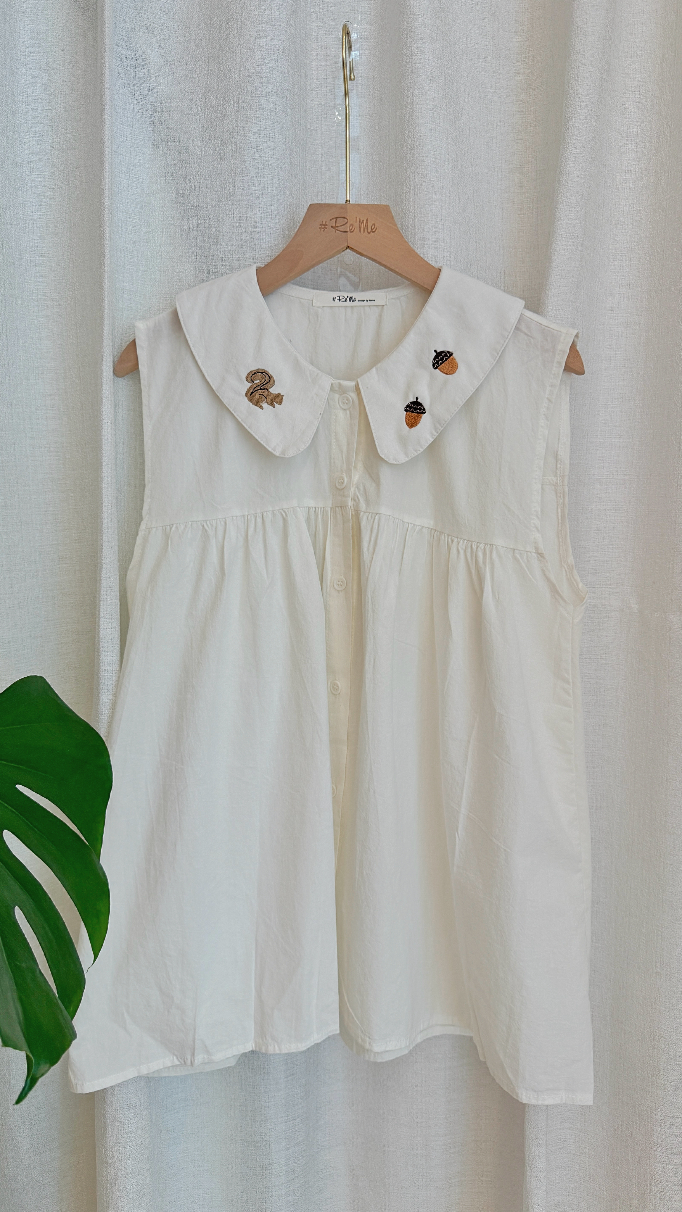 【Made to Order】追着坚果的小松鼠・夏日无袖版（下单后预计3-5工作日完成）