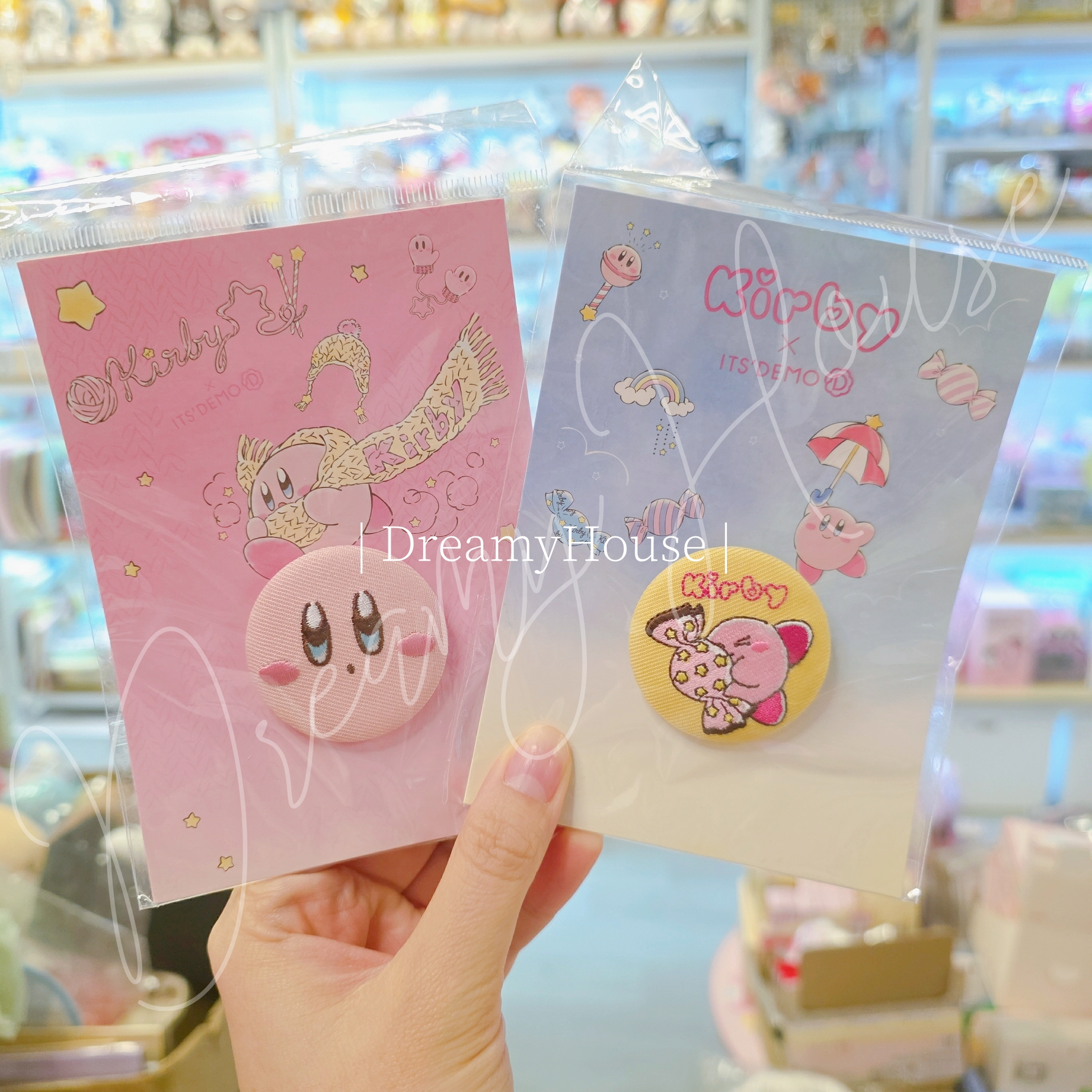 日本 Kirby x ITS'DEMO 刺繡襟