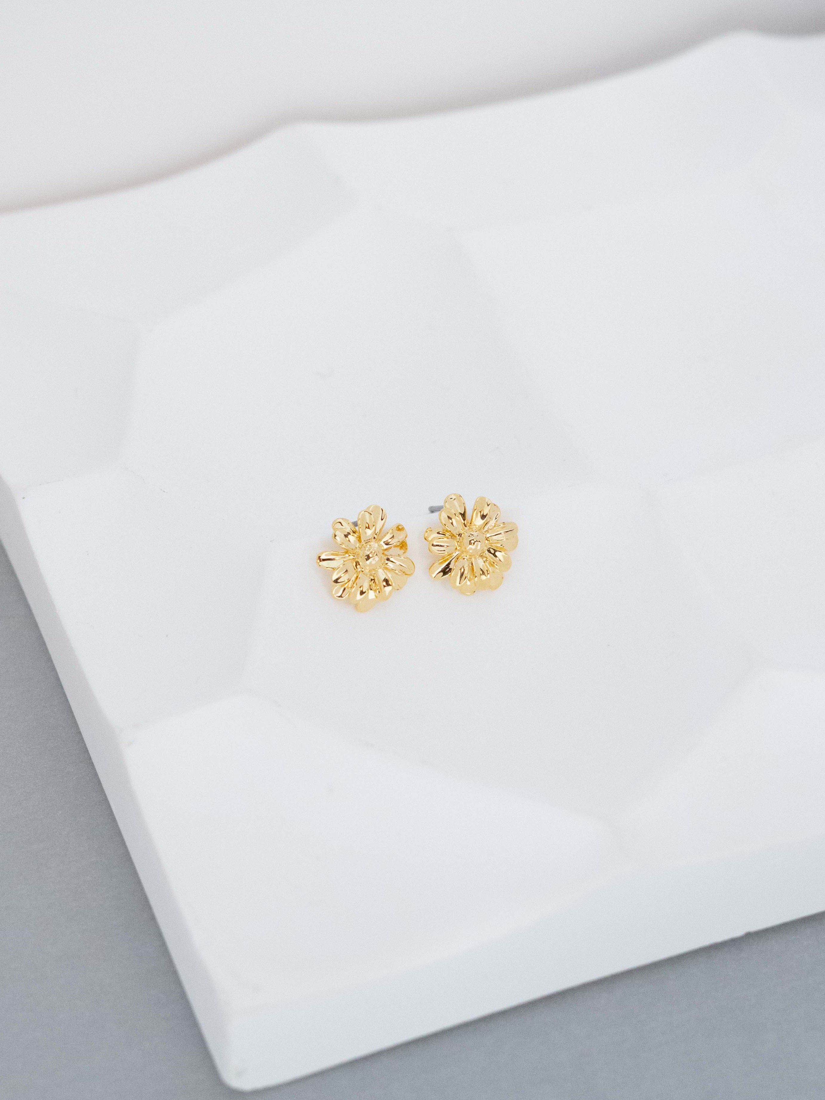Bloom Dome Stud Earrings