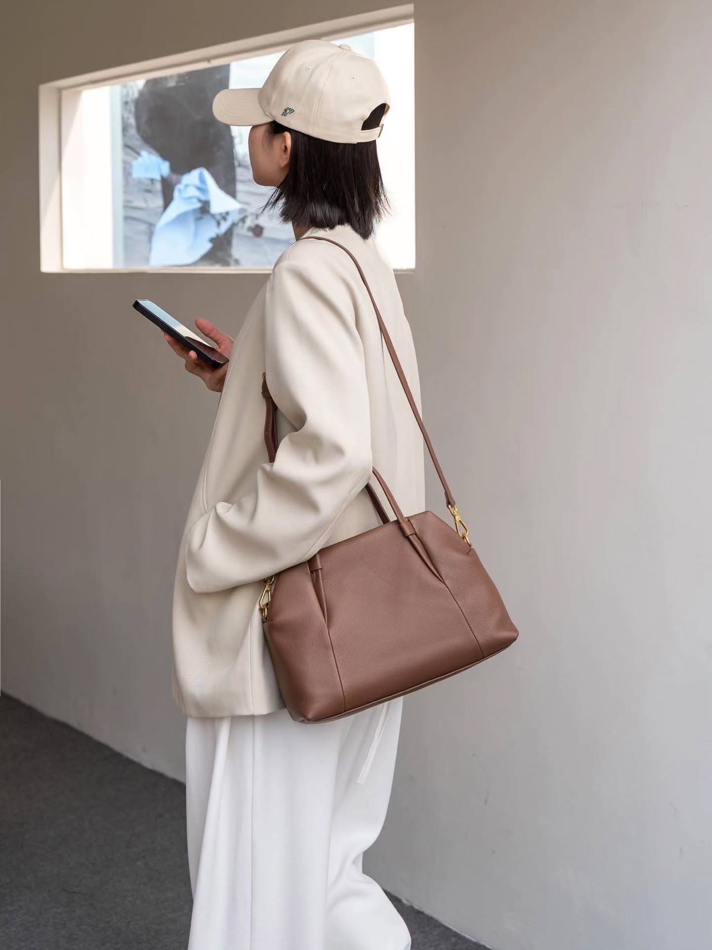 7018# 新款大容量手提斜挎包🇨🇳