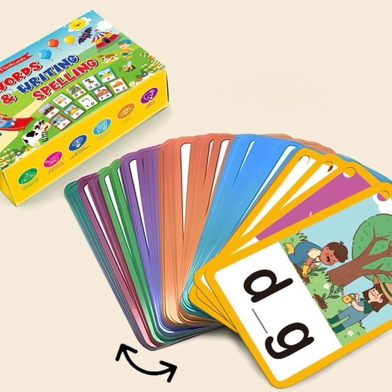 益智英文單字讀寫卡(100張)