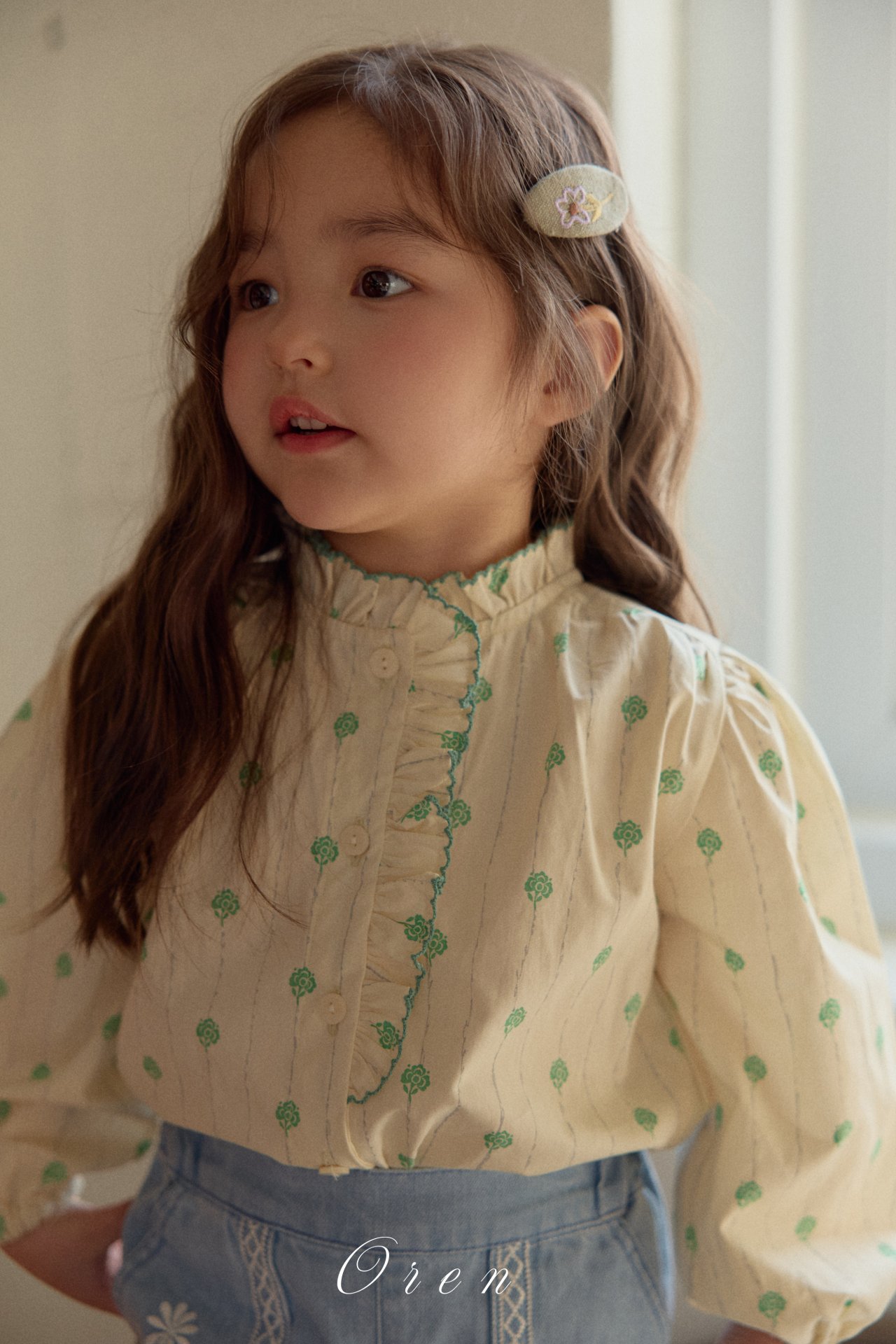 花花 Top / 花花牛仔褲