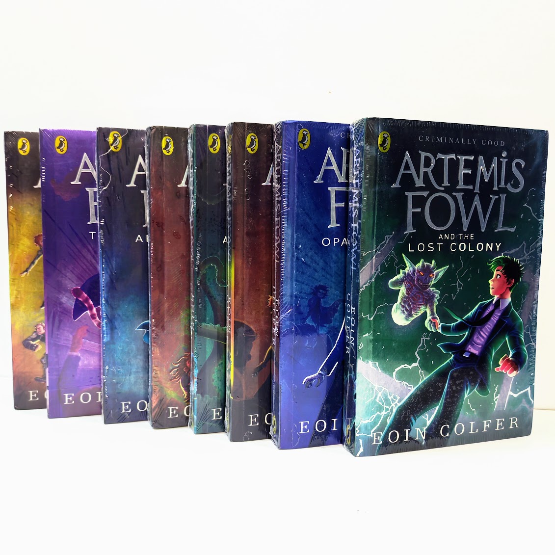  Artemis Fowl 8 Book Set阿特米斯奇幻歷險  B174