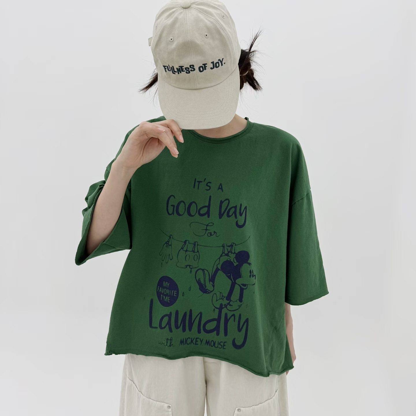 SC OX good day 正版米奇tee