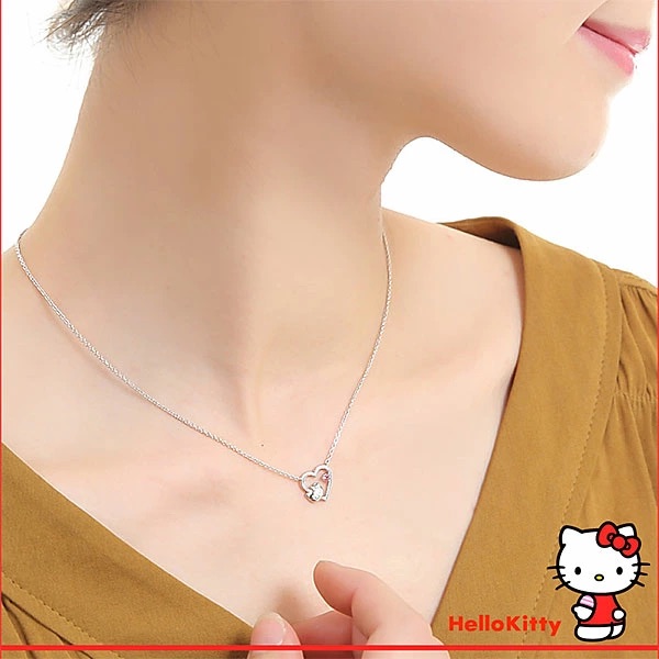 📦訂購 日本限定 jewelry Sanrio Hello Kitty 誕生石 925銀製頸鏈