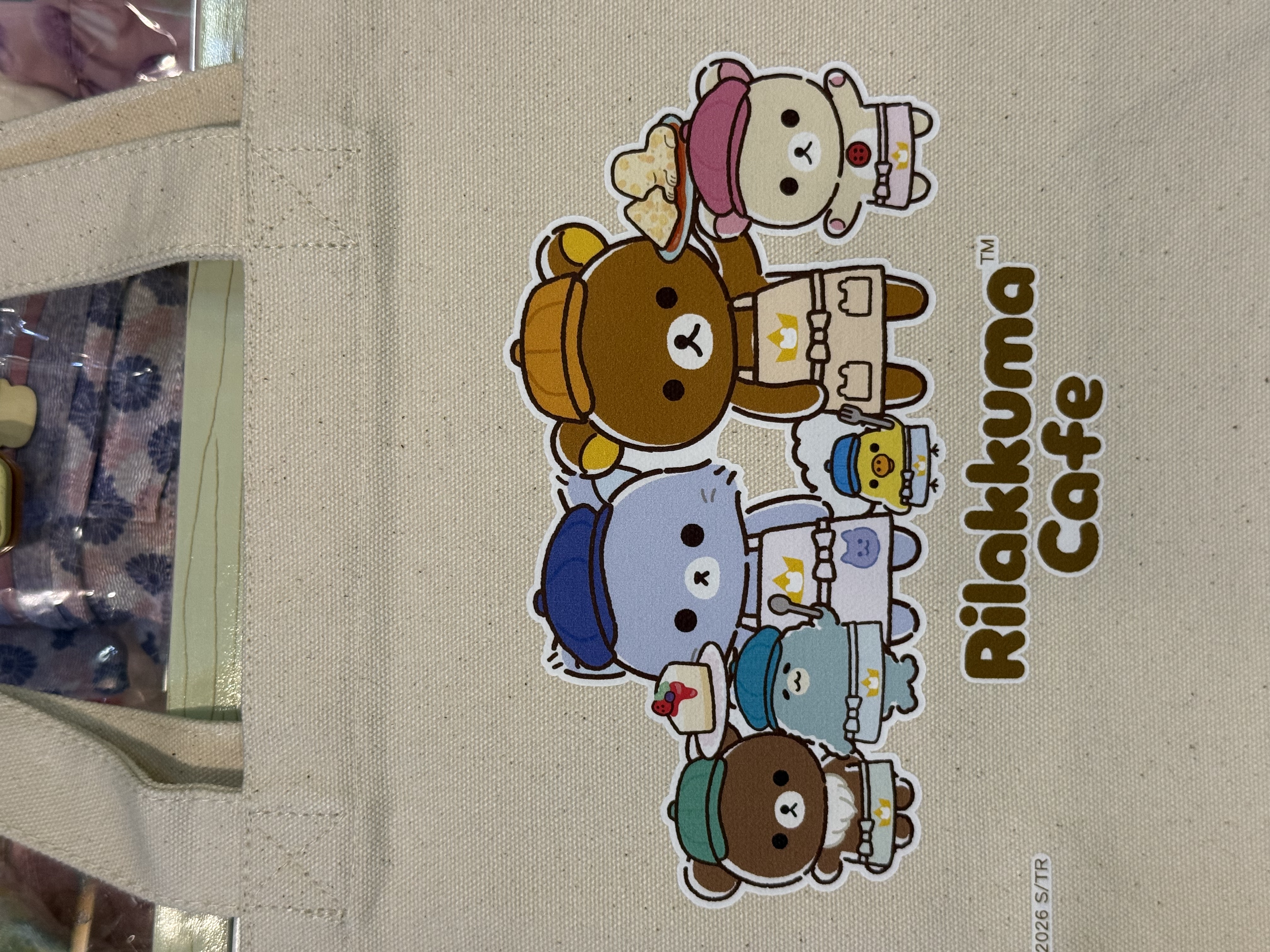 《現貨》全新日本rilakkuma 動畫cafe限定手挽袋