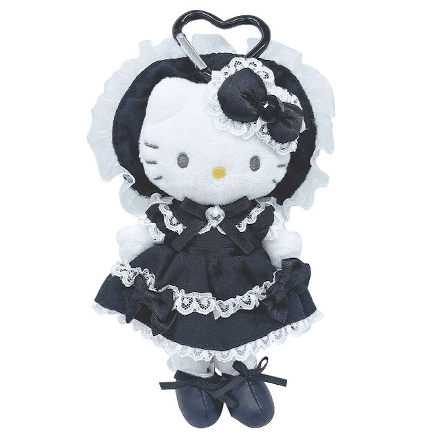 Sanrio - 時尚系列公仔掛飾 (Hello Kitty黑色蘿莉塔款)