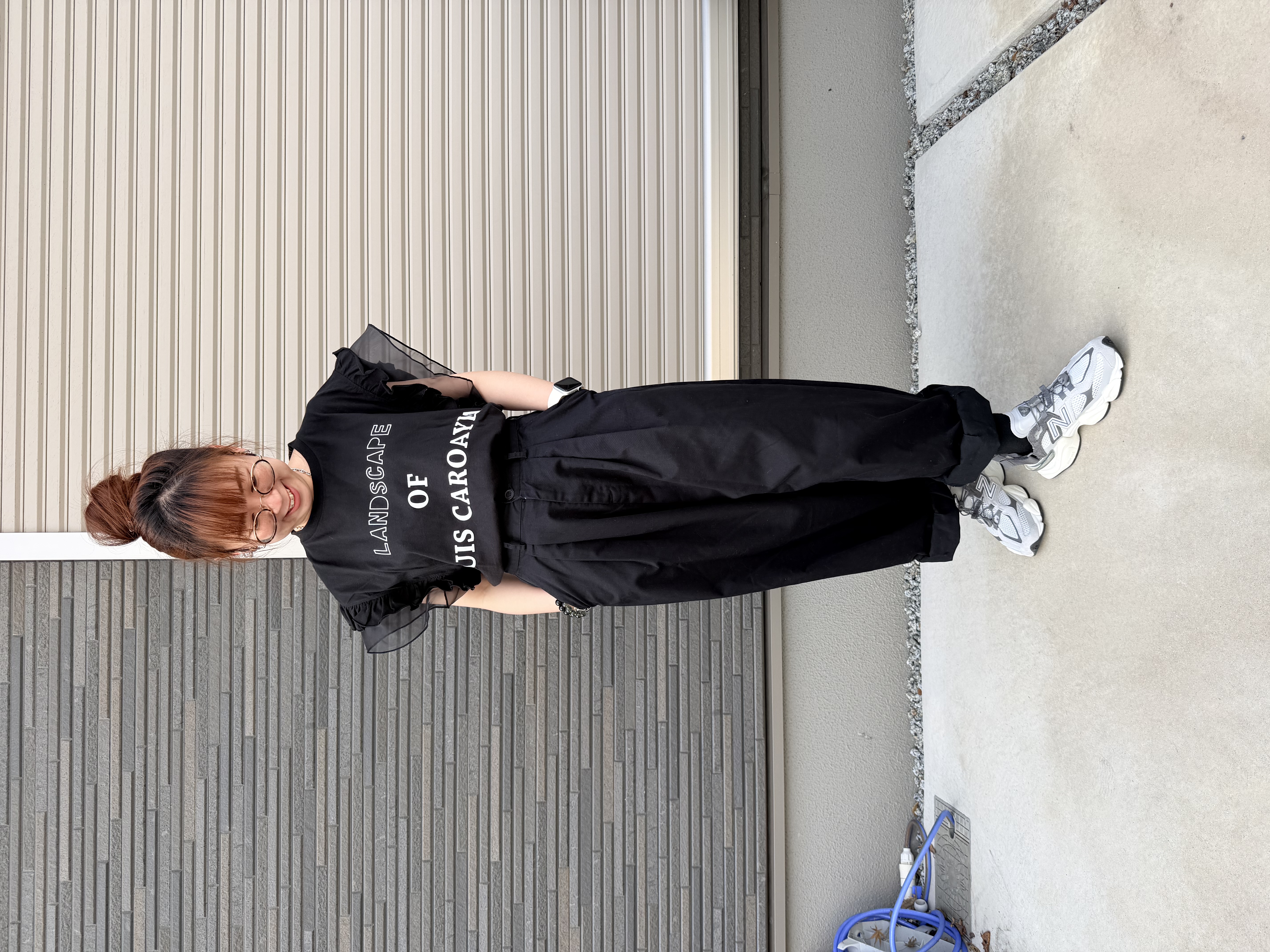 日本荷葉紗紗邊邊衫